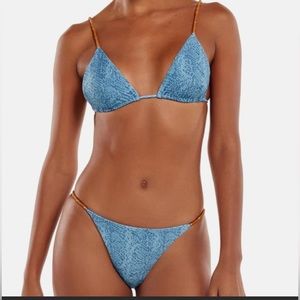 Vix Pizan Blue Nic triangle top and full bottom